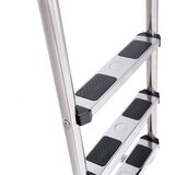 Sport i slobodno vrijeme Bazenska lestev, lestev za bazen s 3 stopnicami, dim.132 x 50 x 26 cm, nerjaveče jeklo | Shoptok.si