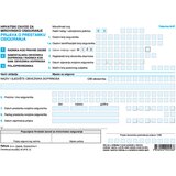  OBRAZAC M-2P/E PRIJAVA O PRESTANKU OSIGURANJA PK10 FOKUS | shoptok.hr