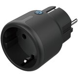 Deltaco SMART HOME mini vtičnica, LED, WiFi 2.4GHz, nadzor porabe, 1xCEE 7/3, 15A, Timer, ČRNA | Shoptok.si