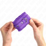 Kink Okovi Za Zapestje Premiuim Fur Lined Purple | Shoptok.si