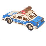  3d drvena slagalica - Policijski automobil | ePonuda.com