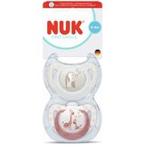 Nuk tolažilna duda - silikon First Choice 0-6 m, 2 kos sort. | Shoptok.si