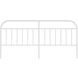 vidaXL Metalno uzglavlje bijelo 200 cm | shoptok.hr