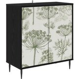  Kreveta GOTHA Crni hrast 69 x 33 x 76 cm Konstruirano drvo | shoptok.hr