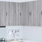 Zidni kutni ormar LUCCA Siva sonoma 57 x 57 x 100 cm