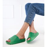 Gemre Green women's rubber flip-flops Papitos | ePonuda.com