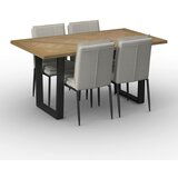 Bessagi Home Jedilna garnitura Abelia, miza 160x90, 4x stol Cene