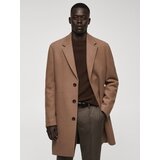 MANGO MAN Prehoden plašč 'Haki' svetlo rjava | Shoptok.si