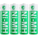Deltaco Ultimate Ni-Mh polnilna, velikost LR6/AA, 2500mAh, pakiranje 4 kosov | Shoptok.si