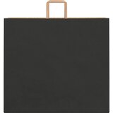  Papirnate vrećice 250 kom s ručkama crne 54x15x49 cm | Eponuda.com