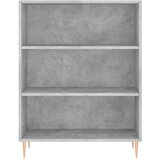  Visoka komoda siva betona 69,5x32,5x180 cm konstruirano drvo | shoptok.hr