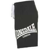 Lonsdale Sportske hlače crna / bijela | shoptok.hr