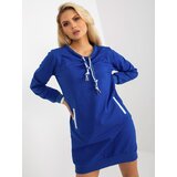 RELEVANCE Tunic-RV-TU-8379.46-Cobalt Cene