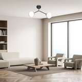  Plafonski luster JOY 2xE14/40W/230V crna/sjajni hrom | Eponuda.com