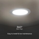  ugradno led svetlo samsung chip LED/24W/230V 6500K, prečnik 29,4 cm, belo | Eponuda.com