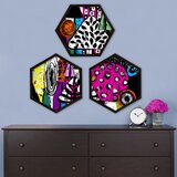 Wallity uramljena slika 6GEN1224651385, 35x35 cm, 3 dela | ePonuda.com