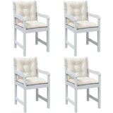  The Living Store Blazina za stol 4 kosi melanž krem 100x50x7 cm blago - Blazina Za Stol Z Nizkim Naslonjalom, (21487459) | Shoptok.si