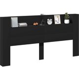  Uzglavlje Crna 200 x 16,5 x 103,5 cm Konstruirano drvo | shoptok.hr