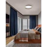 Nova Luce Rjava aluminijasta LED zatemnitvena stropna svetilka Ormi – | Shoptok.si