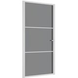  Unutarnja vrata 102,5x201,5 cm bijela od ESG stakla i aluminija | shoptok.hr