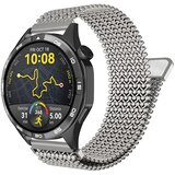 INF Zamenjava/združljiv del - Jekleni mrežasti pas za Huawei Watch GT Gray, (5000264179) | Shoptok.si