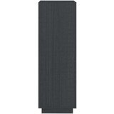 vidaXL knjižna omara za razdelitev prostora siva 40x35x103 cm borovina | Shoptok.si