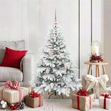  Umjetno božićno drvce s stalakom Bijelo 120 cm PE i PVC | shoptok.hr