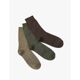 Koton 3-piece socks set multi color Cene