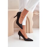 PG2 Fabric Women's Heels In Stripes Black Tifidra | shoptok.hr