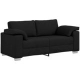  Dvosjed Crna 180 cm tkanina | shoptok.hr