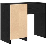  Stol s ladicama Crni hrast 90 x 37.5 x 75 cm Konstruirano drvo | shoptok.hr