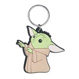 Starwire Star Wars: The Mandalorian RK39094C, gumijasti obesek za ključe Baby Yoda, uniseks, večbarvno, 4,5 x 6 cm, (20852323) Cene
