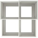  Vrtna saksija Bijelo 80 x 80 x 60 cm Čelik | shoptok.hr