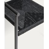 Kave Home Tamno siva vrtna stolica od ratana Livadia – | shoptok.hr