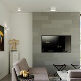 Nice Lamps Bijela stropna svjetiljka s metalnim sjenilom 10x10 cm Lorum – | shoptok.hr