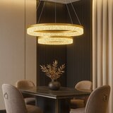  LED luster na sajli GALA LED/54W/230V, pr. 60 cm, zlatna | Eponuda.com