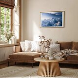  Plakat Aerial Landscapes: Sunbeams Illuminating Puffy Cloud Formations 30x21 Zlatni okvir s margom | shoptok.hr