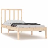 The Living Store Posteljni okvir iz trdne borovine 90x190 cm - Posteljni Okvir, (21526952) | Shoptok.si
