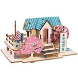  3d eko drvena puzzle - PROLEĆNA VILA Cene