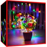 Malatec Novoletne lučke veriga 300 LED RGB 30m 8 funkcij USB, (20825573) | Shoptok.si
