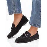 Resti Elegant women's loafers with a zirconia decoration Zante Cene