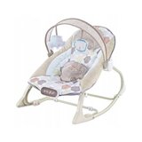 Fitch Baby Ležaljka za bebe sa muzikom i vibracijom, Bež Cene