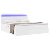  Postelja z dodatnim prostorom za shranjevanje in LED osvetlitvijo, (5000106035) | Shoptok.si