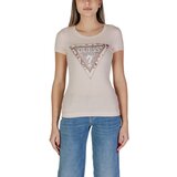Guess Majice s kratkimi rokavi SS CN CHEETA LOGO W5RI22 J1314 Rožnata Cene
