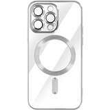 AVIZAR MagSafe ovitek za iPhone 14 Pro Max Silikonska zašcita kamere Chrome srebrna, (20575177) Cene