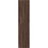 Ormarić za lijekove boja smeđeg hrasta 40x41x174,5 cm drveni | shoptok.hr