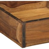  Pladnji 4 kosi 31x29x10 cm Trd les Pridobljen | Shoptok.si
