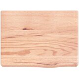  Zidna polica svjetlosmeđa 40x30x(2-6) cm obrađena hrastovina | shoptok.hr