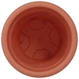  Okrogli cvetlični lonec 6 pcs Kamnito rdeča Ø 22 x 18 cm, (5000207828) | Shoptok.si
