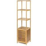 Bonami Essentials Od bambusa kupaonska polica u prirodnoj boji 35x140 cm Auren – | shoptok.hr